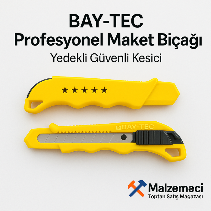 BAY-TEC Profesyonel Maket Bıçağı - Görsel 1