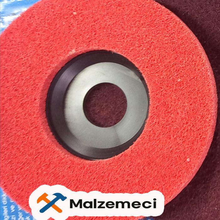 Nonwoven Flap Zımpara - 115 mm Red - Görsel 2