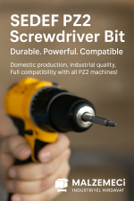 SEDEF PZ2 Tornavida Uçları - Görsel 2