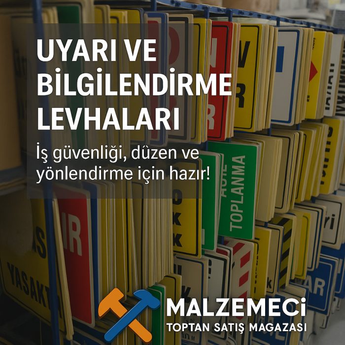 İş Güvenliğinin Vazgeçilmezi: Uyarı Levhaları! - Görsel 1