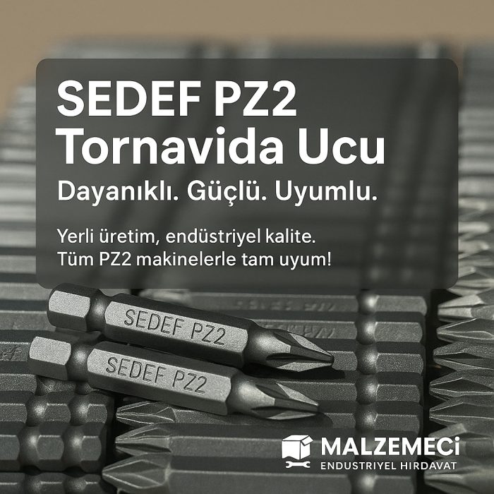 SEDEF PZ2 Tornavida Uçları - Görsel 1
