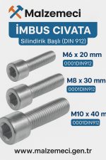 Yüksek Kalite İmbus Cıvatalar - Görsel 2