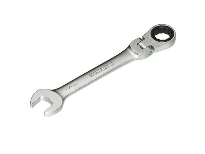 0345 Mafsallı Cırcır Kombine Anahtar 13 mm - Görsel 1