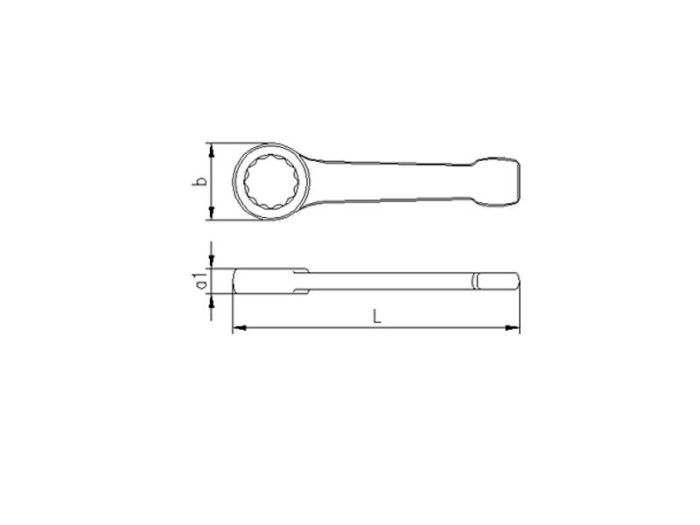 0750 Yıldız Çakma Anahtar 50 mm - Görsel 2