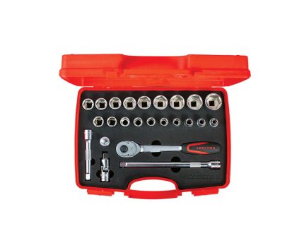 1113 1/2" Altıköşe Lokma Anahtar Takımı 24 Parça