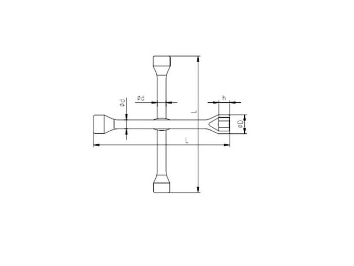 1975 Bijon Anahtarı İstavroz Tipi - Görsel 2
