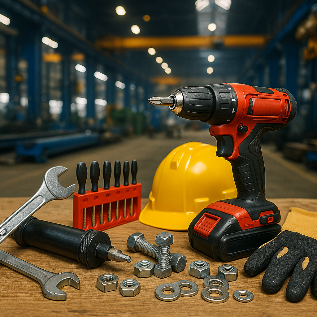 Sanayi Tesisleri ve Fabrikalarda En Çok Kullanılan Hırdavat ve Endüstri Ürünler