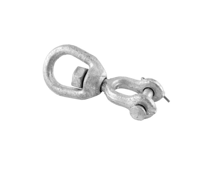 Fırdöndü Kilitli Galvaniz 25 mm - Görsel 1