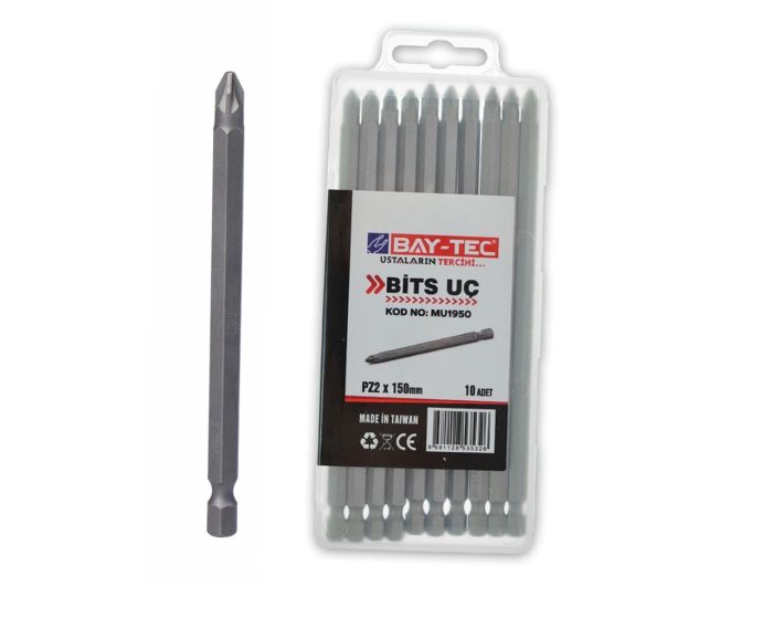 Kare Bits Uç Pozidriv PZ 2x150 MU1950 - Görsel 1