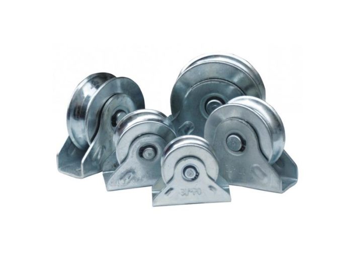 ÇİFT RULMANLI KULAKLI V MAKARA 90MM - Görsel 3