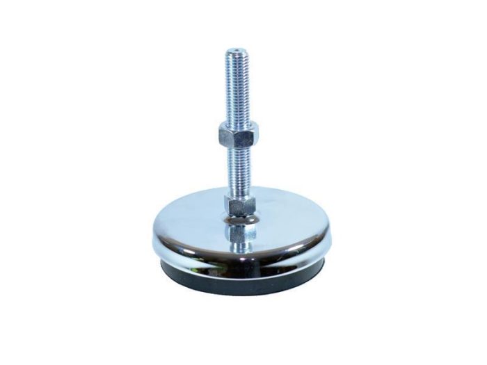 Krom Tezgah Tamponu M16x100 Çap200 - Görsel 1