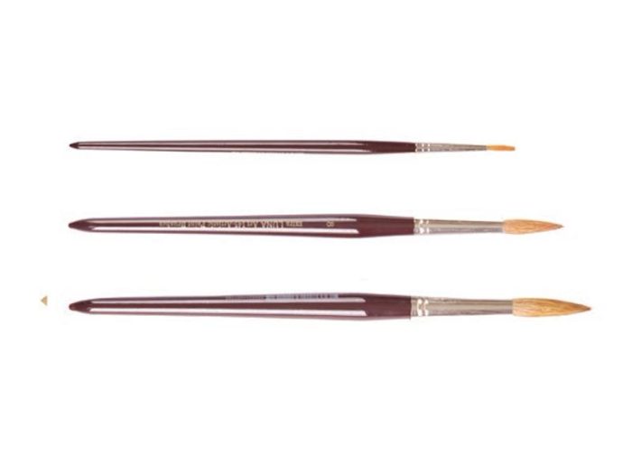 Luna Suluboya Rütuş Fırçası Yuvarlak No: 10 - Görsel 1