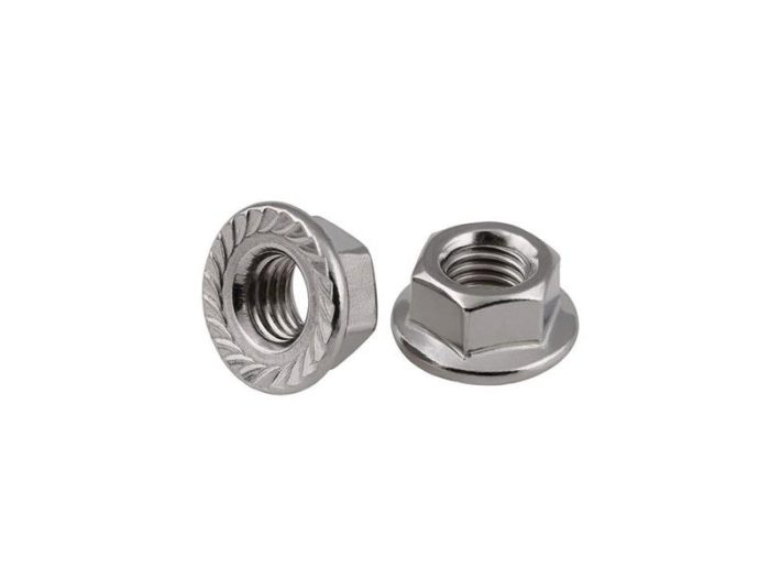 M12 Flanşlı Somun DIN 6923 - Görsel 1
