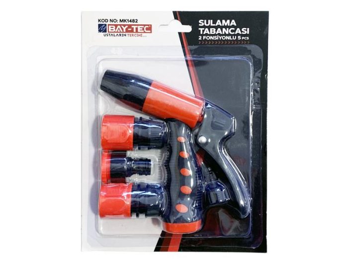 Baytec Sulama Tabancası Seti 2 Fonksiyonlu 5 parça MK1482 - Görsel 2