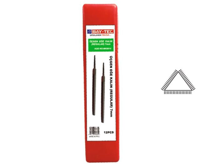 Üçgen Eğe Regular 8" MK0916 - Görsel 2