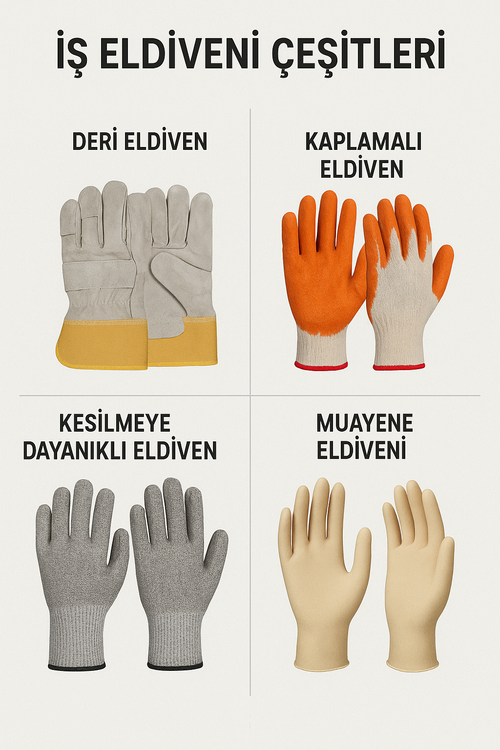 İş Eldiveni Çeşitleri, Standartları ve Doğru Eldiven Seçim Rehberi